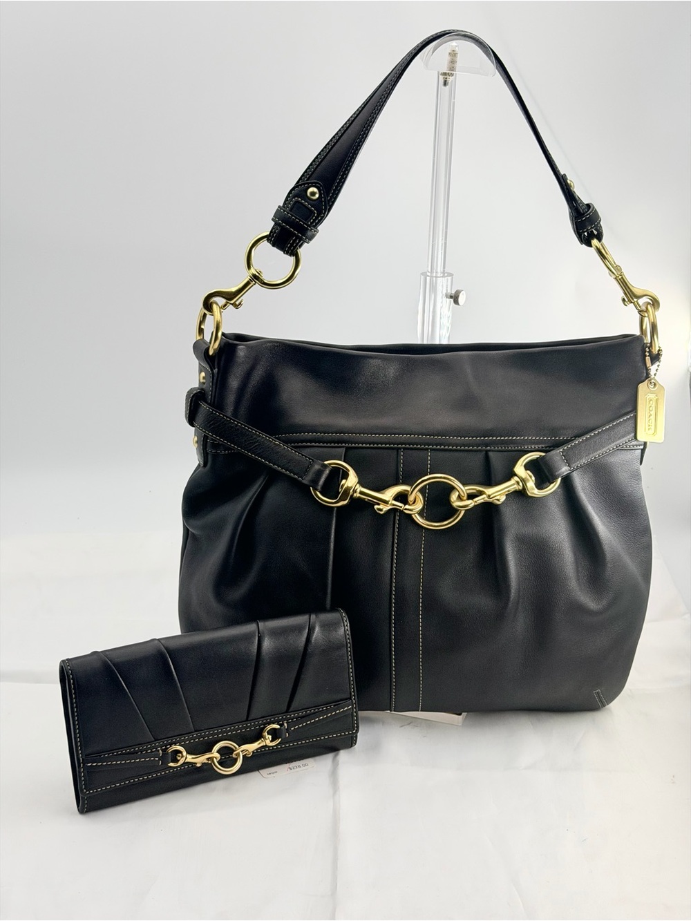 Vintage Coach Hamptons Pleated Bag 8515 & Wallet Set - NWOT/NWT